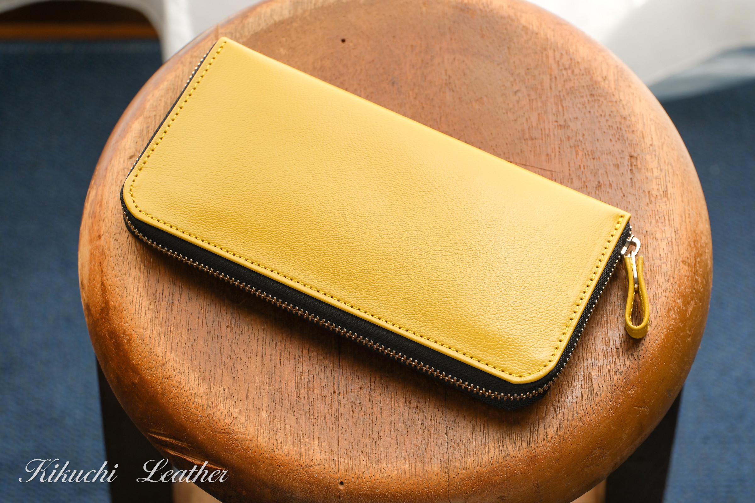 一点もの《CHLOE》◇ラウンドファスナー長財布　イエロー　LE139