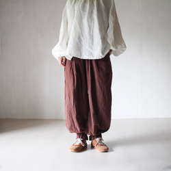 [9/15まで]kitta 草木染め　茜色　ワンピース ドレス　チュニック 9/15まで]kitta 草木染め 茜色 ワンピース ドレス チュニック