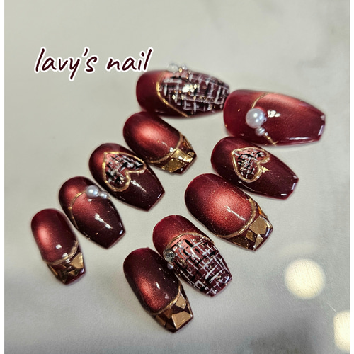 lavy's nail様 ネイルチップ オーダーデザイン lavy's nail様 ネイル