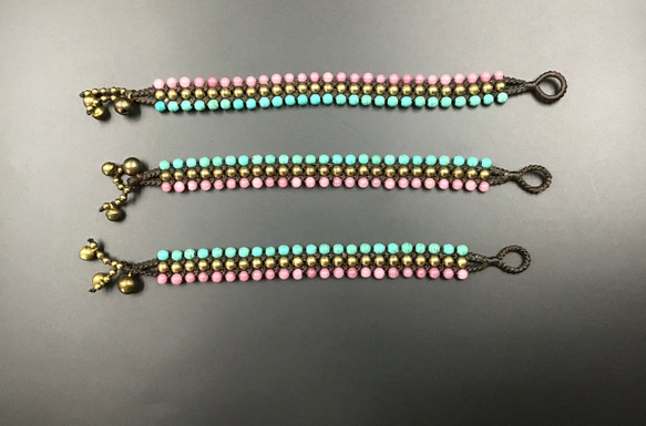 天然石　オリジナルブレスレット 天然石オリジナルブレスレットBー3 ブレスレット HANDICRAFT