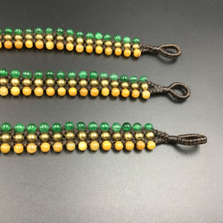 天然石オリジナルブレスレットC 3枚目の画像