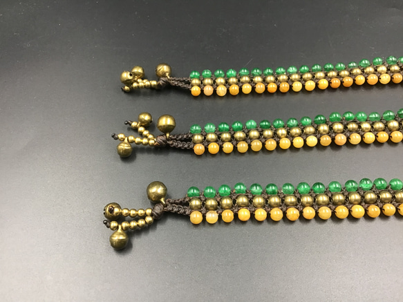 天然石オリジナルブレスレットC 2枚目の画像