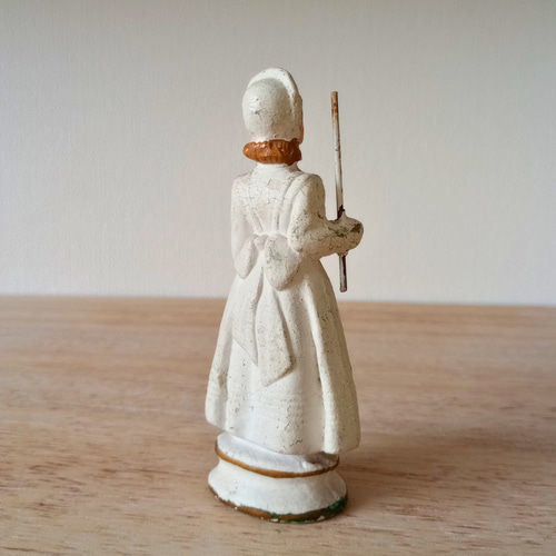 コミュ二オン 初聖体 少女 ドールフランスアンティーク 石膏人形