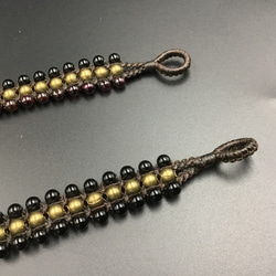 天然石オリジナルブレスレットD 2枚目の画像