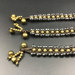 ヘマタイトブレスレットEー1 2枚目の画像