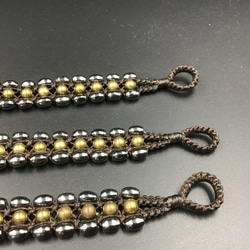 ヘマタイトブレスレットEー2 3枚目の画像