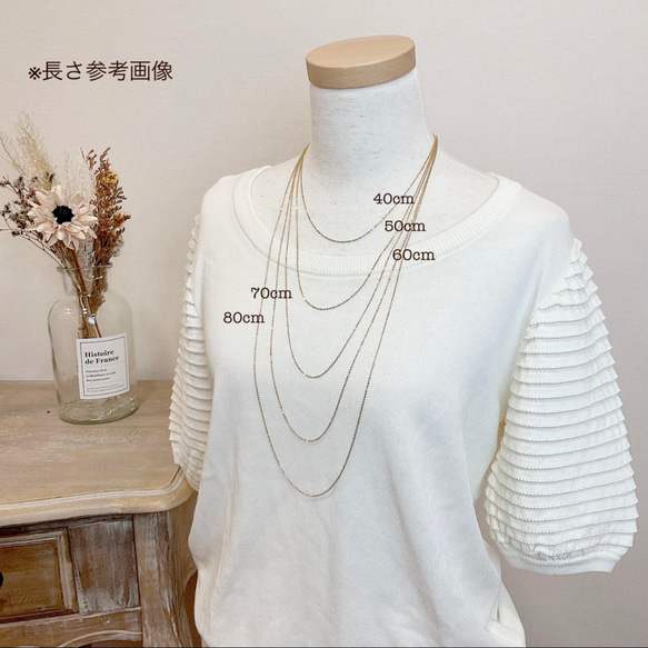 \秋冬映え/ ゴールドバーネックレス×3連フープピアス,イヤリング/サージカルステンレス　ご褒美　ギフト　秋 11枚目の画像