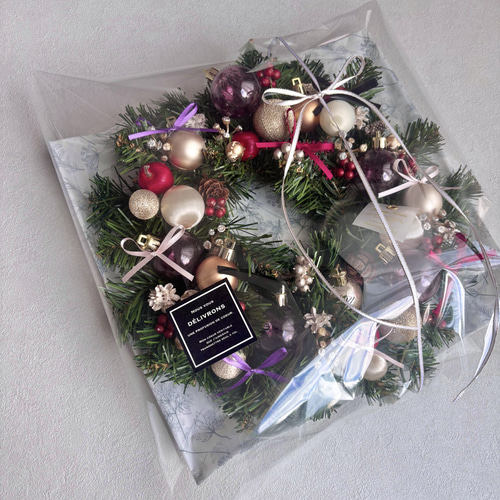 新作/特集掲載】見るたび心がときめく//大人可愛いリボンのクリスマス