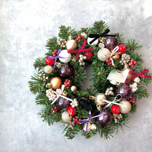 新作/特集掲載】見るたび心ときめく//大人可愛いリボンのクリスマス