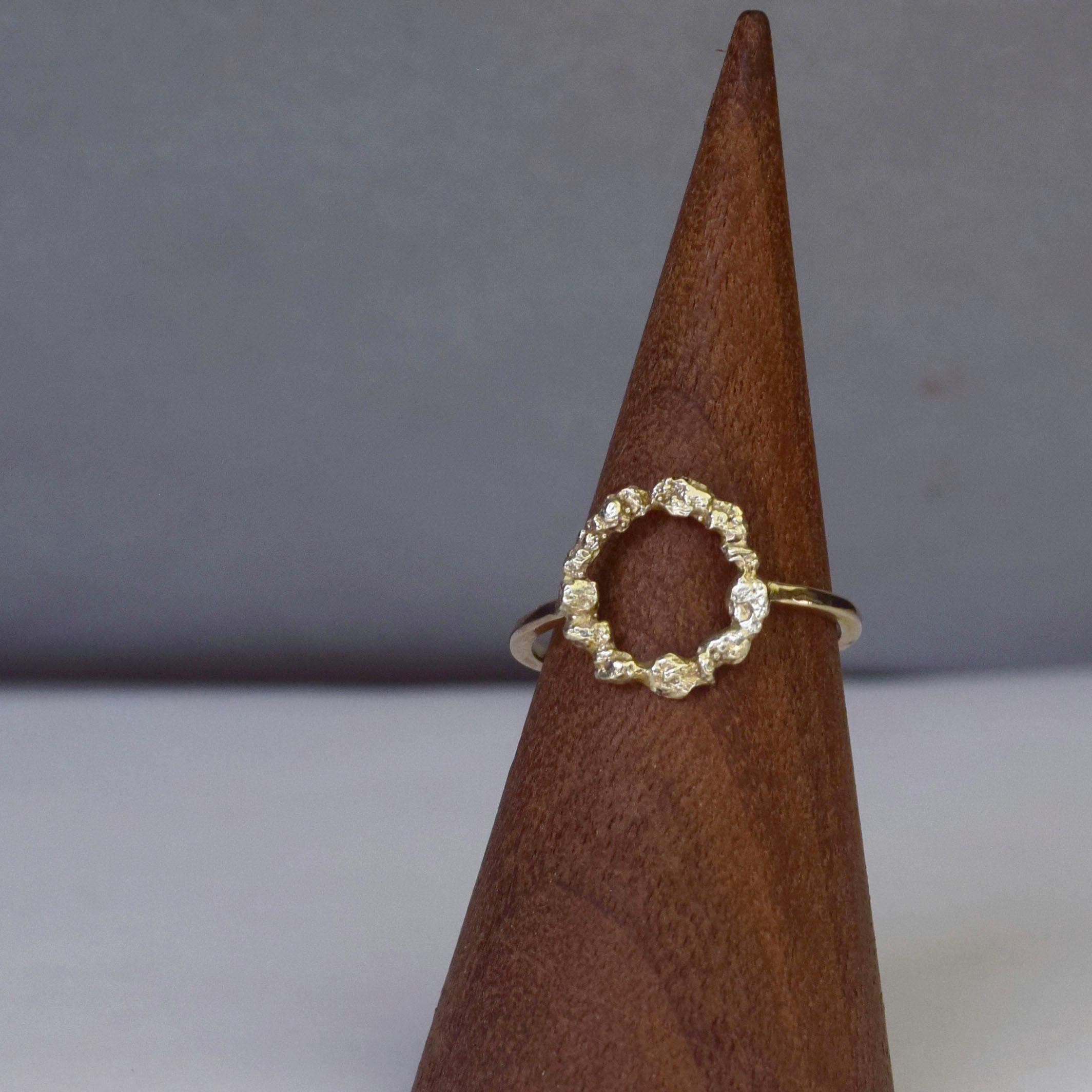 オリーブのかけらリング　サークル　K10