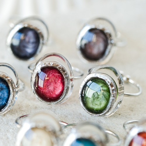 no.8 ハンドメイド　レジンリング b0e1e392c63466a5774a782f560ca9