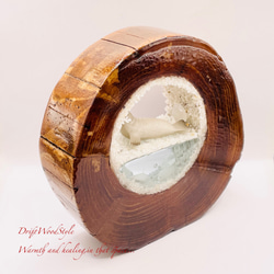 一つ限りの流木アート 流氷のゴマフアザラシ ジオラマ 流木 フィギュア インテリア レジン 置物 動物 アザラシ N8 8枚目の画像