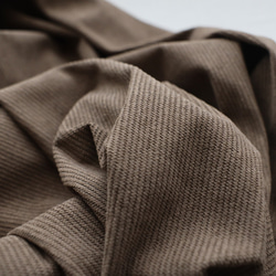 ⁑秋の新作　１１２cm　ニット コーデュロイ生地　Vネック　ワンピース ジャンスカ　ゆったり　ブラウンK09B 5枚目の画像