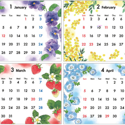 2026 卓上カレンダー 4枚目の画像