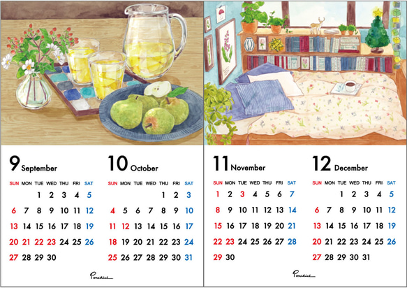 2026 壁掛けカレンダー 7枚目の画像