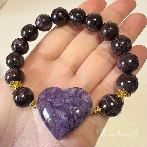 チャロアイト スギライト】ヒーリングと直感力を高める 天然石