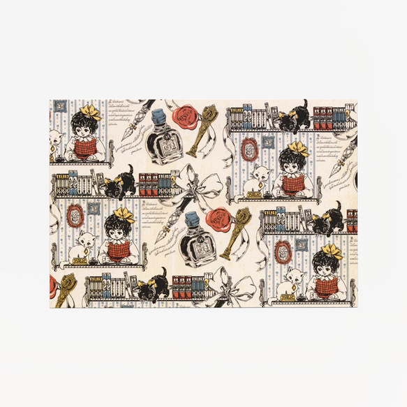 ポストカード「ちいさな書斎」 3枚入　 1枚目の画像