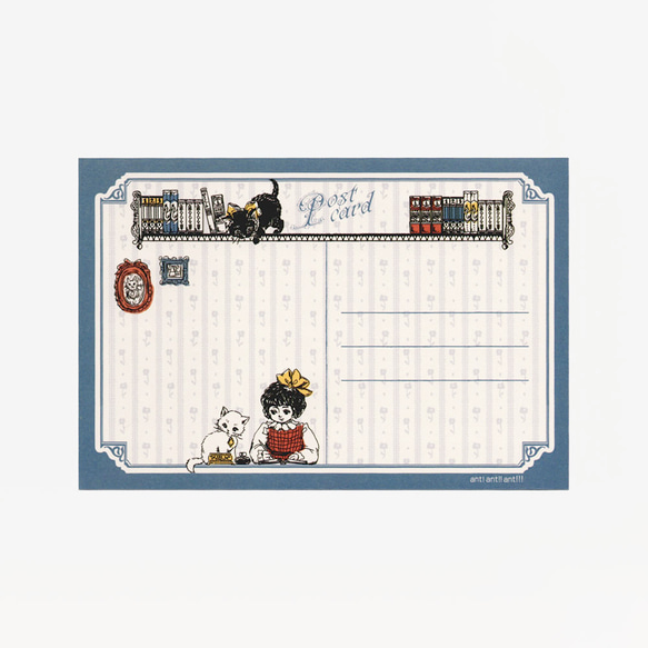 ポストカード「ちいさな書斎」 3枚入　 2枚目の画像