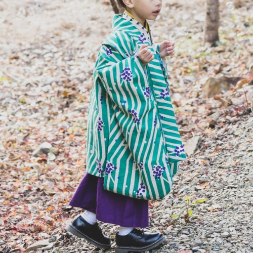 七五三 【 羽織 袴 セット 】5歳 きもの 七五三男の子 着物