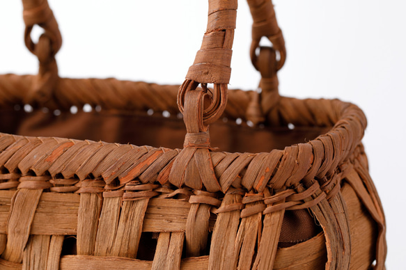 国産　山葡萄蔓かごバッグ　山ぶどう　つるかごバッグ　【山形県村山市】 9枚目の画像