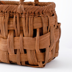 国産　山葡萄蔓かごバッグ　山ぶどう　つるかごバッグ　【山形県村山市】 12枚目の画像