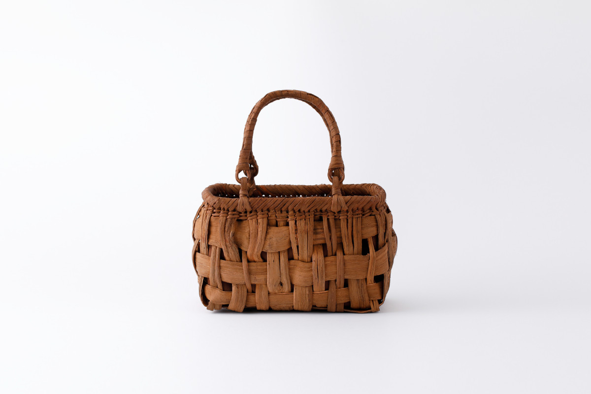 国産 山葡萄蔓かごバッグ 山ぶどう つるかごバッグ 【山形県村山市