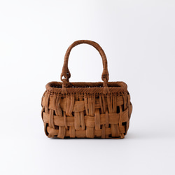 国産　山葡萄蔓かごバッグ　山ぶどう　つるかごバッグ　【山形県村山市】 1枚目の画像