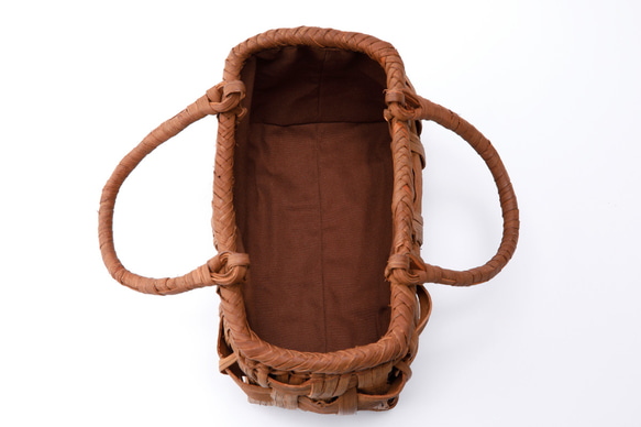 国産　山葡萄蔓かごバッグ　山ぶどう　つるかごバッグ　【山形県村山市】 6枚目の画像