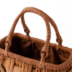 国産　山葡萄蔓かごバッグ　山ぶどう　つるかごバッグ　【山形県村山市】 10枚目の画像