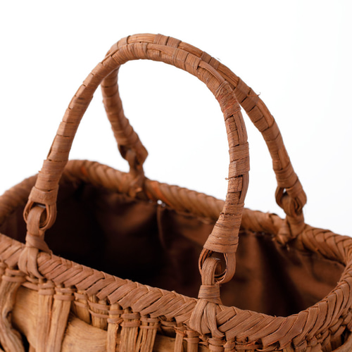 国産 山葡萄蔓かごバッグ 山ぶどう つるかごバッグ 【山形県村山市