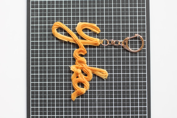 【オーダーメイド：キーホルダー】おなまえの絞り出しクッキー（アルファベットのみ） 18枚目の画像