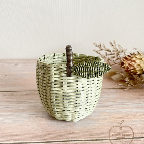 リンゴのカゴ フリーボックス・小物入れ Basket-K 通販 19868231