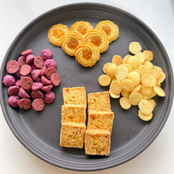 在庫処分セール！柑橘クッキーとお芋セット｜ジャムクッキー オレンジピール レモン 紫芋 1枚目の画像