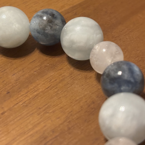 高級❣️希少デビルアクアマリン(ブラックアクアマリン)と天使の羽