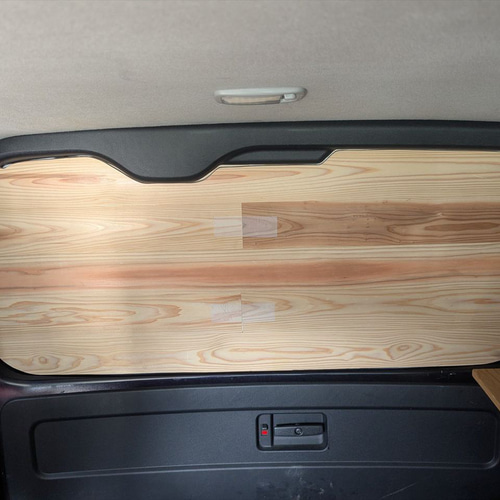 セット販売価格※ 天然木目のウインドウパネル ハイエース200系