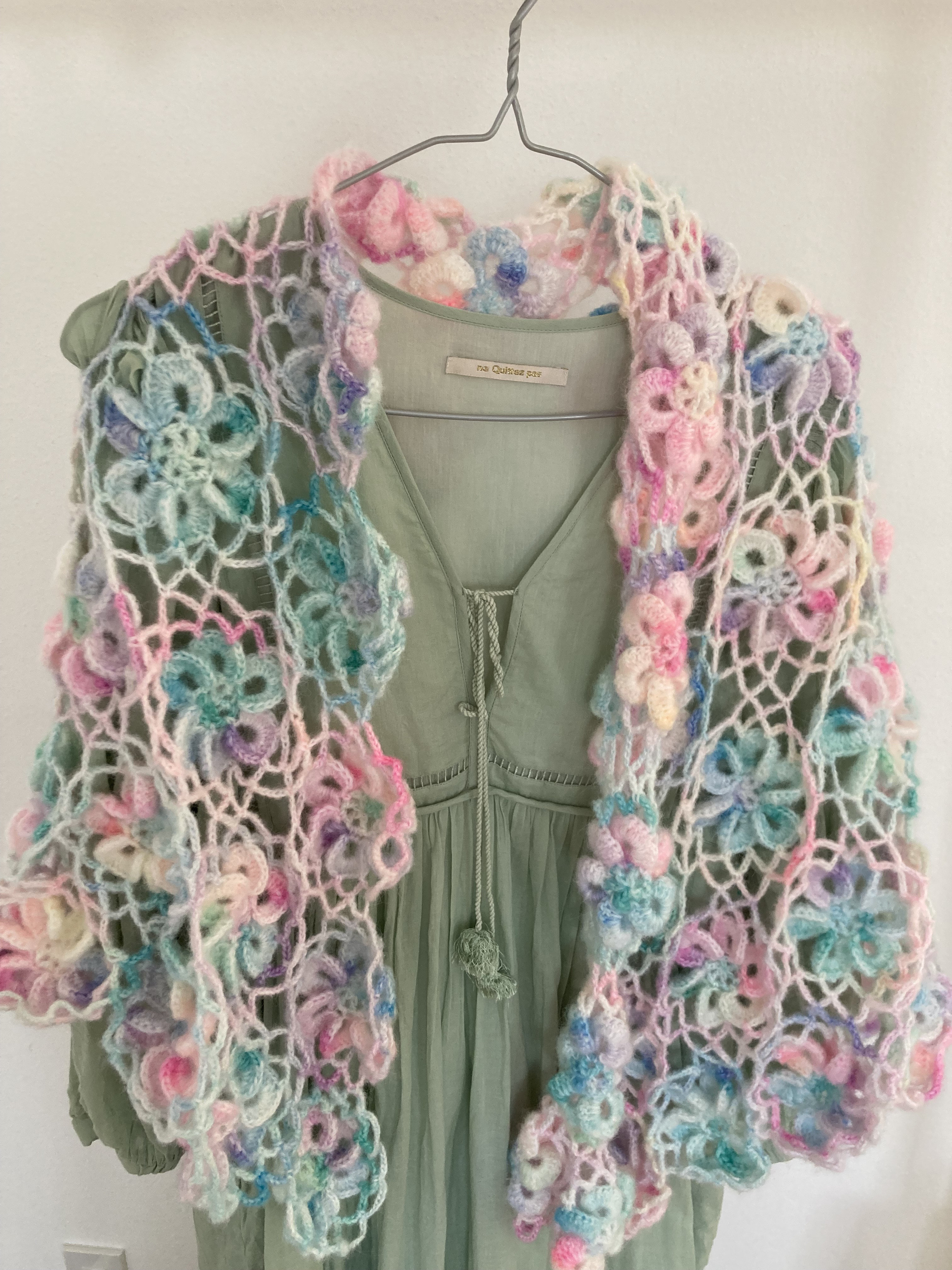 お花のストール