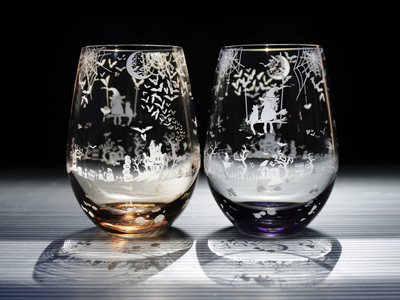 彩香Halloweenグラス 2枚目の画像