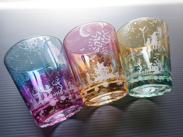 淡彩Halloweenグラス【2色Ver】 7枚目の画像