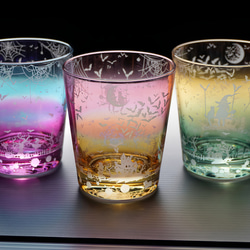 淡彩Halloweenグラス【2色Ver】 2枚目の画像