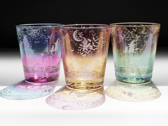 淡彩Halloweenグラス【2色Ver】 9枚目の画像