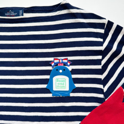 名札付けワッペン2枚セット【リボン】　色が選べます　通園通学　お名前ワッペン 7枚目の画像