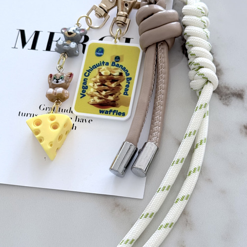 じゃらじゃらキーホルダー バッグチャーム キーチャーム バッグ