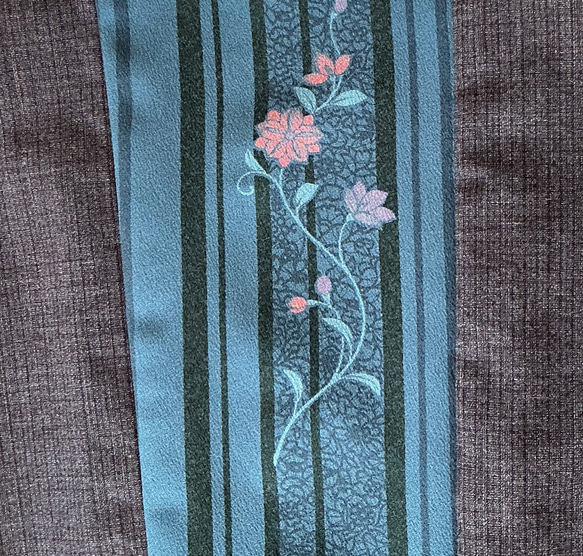 　フレアスカート16枚剥ぎ（着物リメイク）（丈86㎝） 8枚目の画像