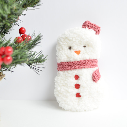 雪だるまページ オーダーカット/[oc]moda Winter Friends 雪だるまと鳥商品詳細