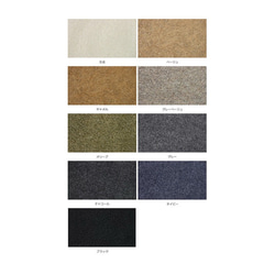 【全９色】おうち時間のまとめ髪をお洒落に／高級メルトンフリースヘアバンド／オリーブ 12枚目の画像