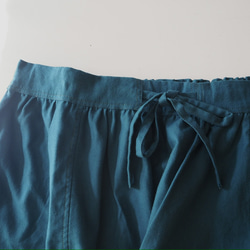 着丈が選べる、四枚はぎ起毛コットンフレアスカート/ブラウン 13枚目の画像