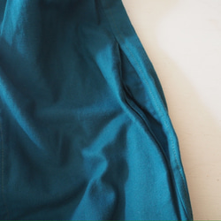 着丈が選べる、四枚はぎ起毛コットンフレアスカート/ブラウン 15枚目の画像