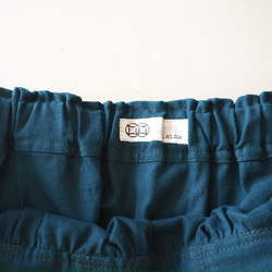 着丈が選べる、四枚はぎ起毛コットンフレアスカート/ブラウン 14枚目の画像