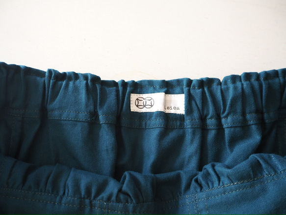 着丈が選べる、四枚はぎ起毛コットンフレアスカート/ブラウン 14枚目の画像