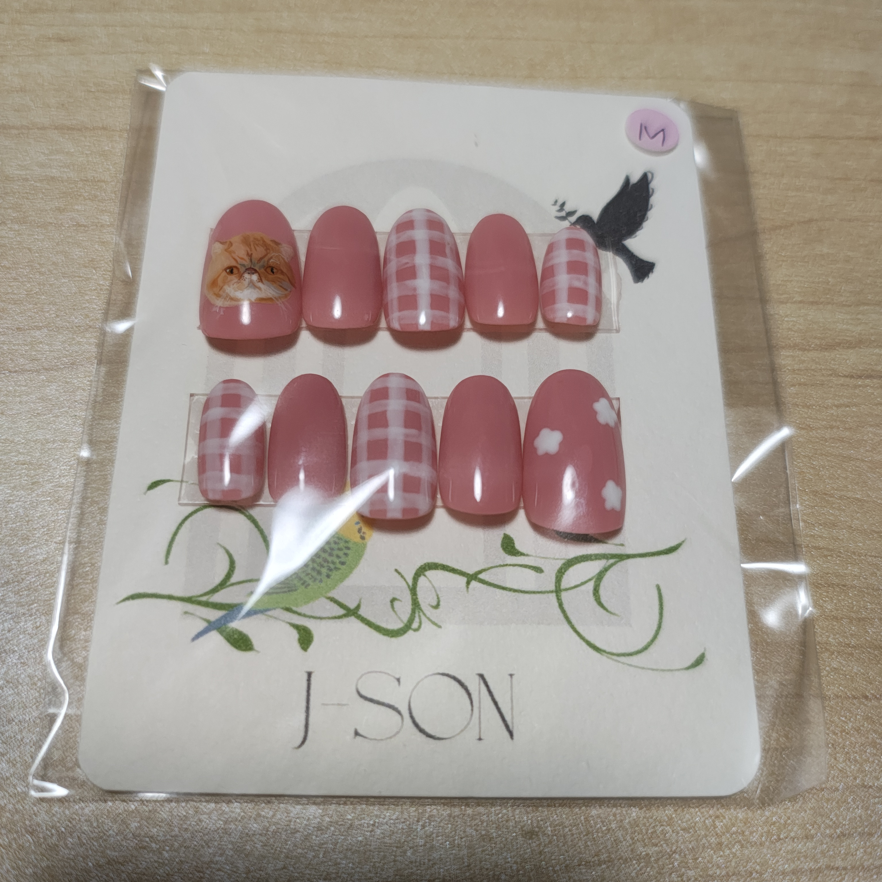 エキゾチックショートヘアネイル